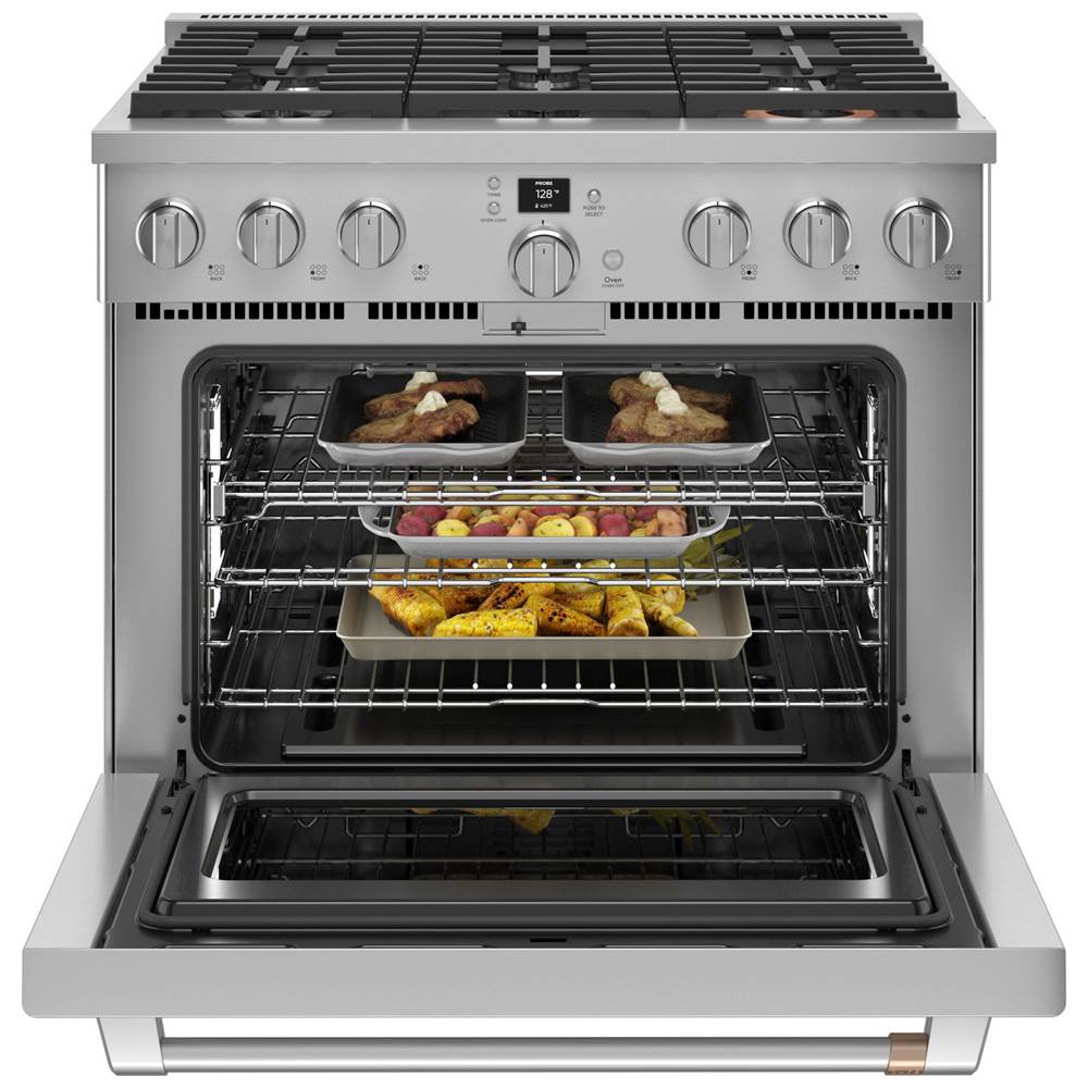 36'' Smart All-Gas Commercial-Style Range With 6 Burners (Natural Gas)