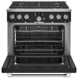 36'' Smart All-Gas Commercial-Style Range With 6 Burners (Natural Gas)