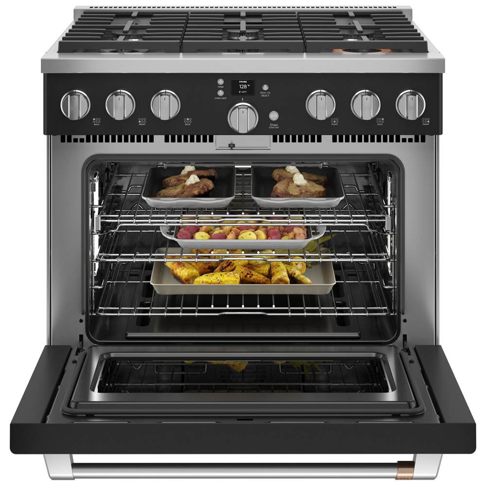 36'' Smart All-Gas Commercial-Style Range With 6 Burners (Natural Gas)