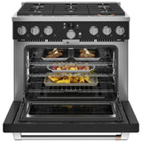 36'' Smart All-Gas Commercial-Style Range With 6 Burners (Natural Gas)