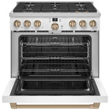 36'' Smart All-Gas Commercial-Style Range With 6 Burners (Natural Gas)