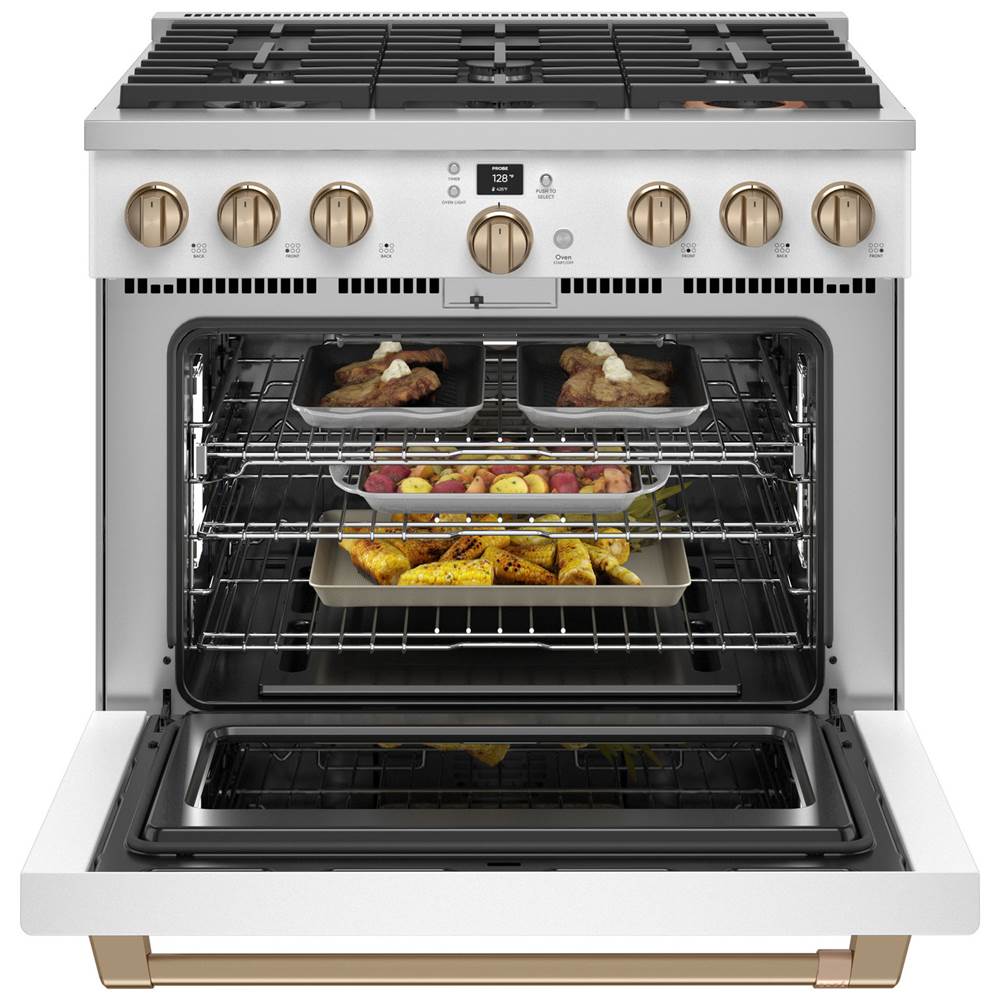 36'' Smart All-Gas Commercial-Style Range With 6 Burners (Natural Gas)