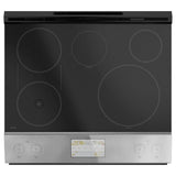 30'' Smart Slide-In, Front-Control, Induction and Convection Range with In-Oven Camera in Platinum Glass