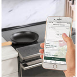 30'' Smart Slide-In, Front-Control, Induction and Convection Range with In-Oven Camera in Platinum Glass
