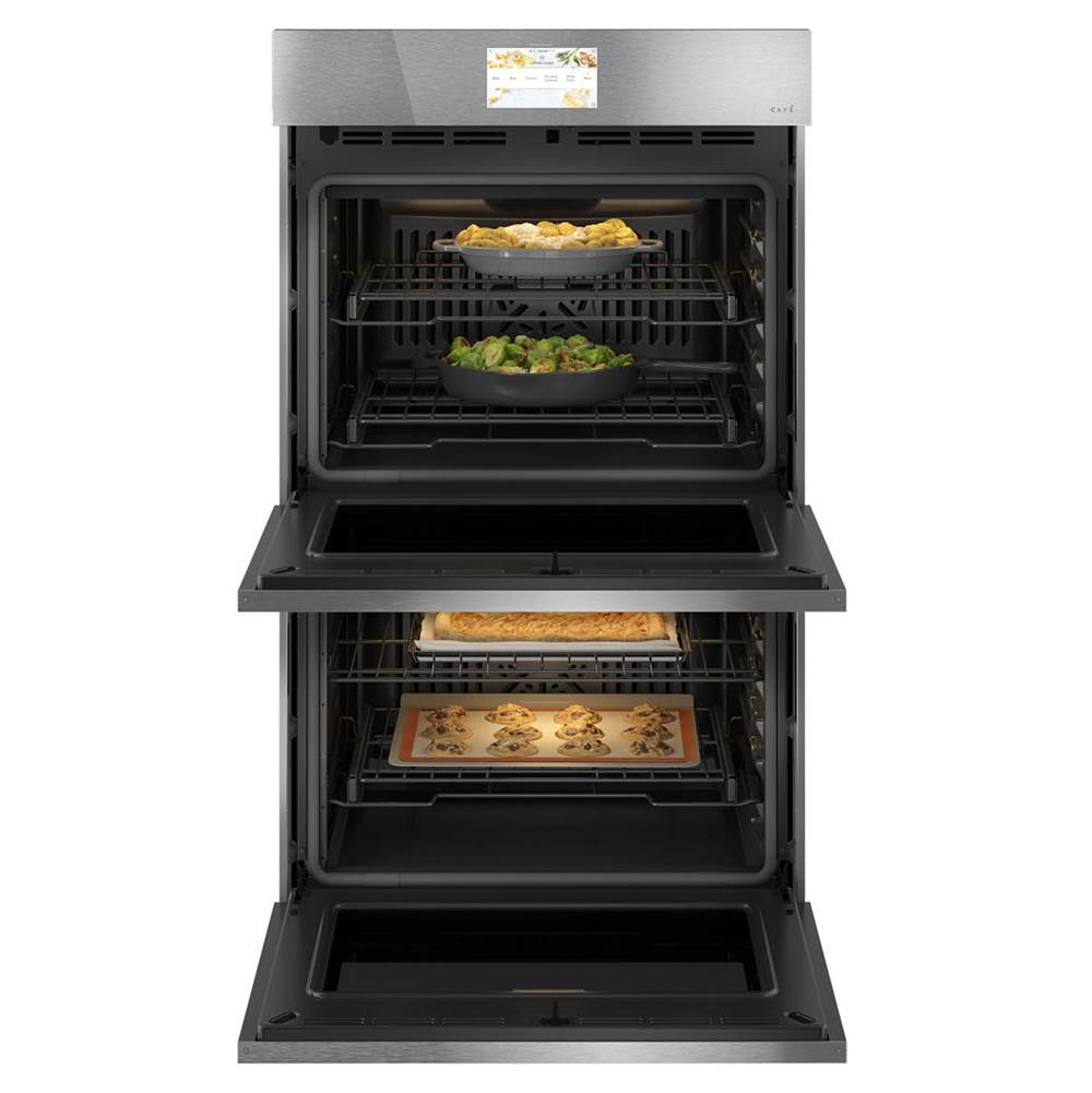 Minimal Series 30'' Smart Built-In Convection Double Wall Oven in Platinum Glass