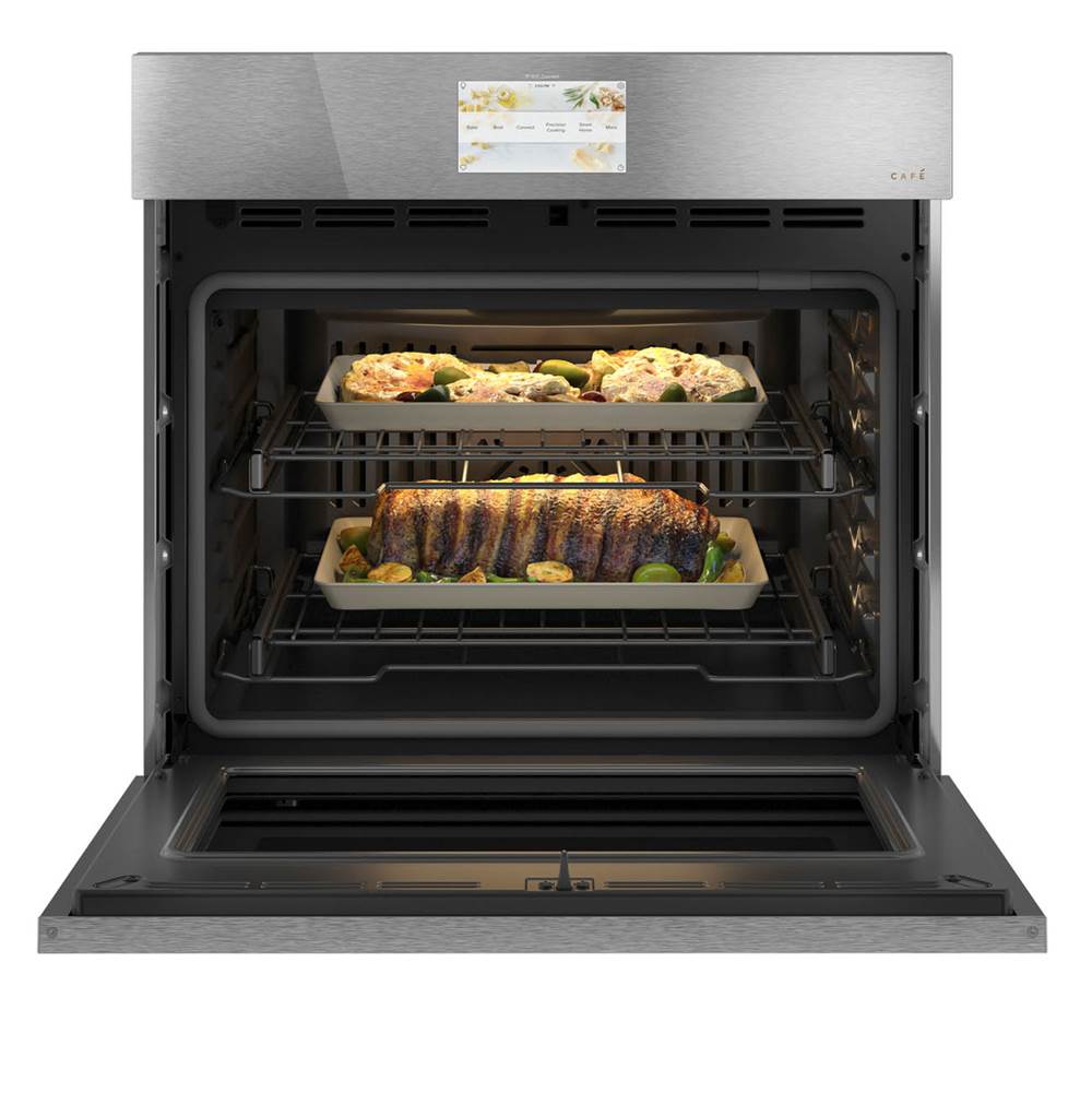 Cafe E Minimal Series 30'' Built-In Convection Single Wall Oven