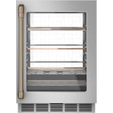 Wine/Beverage Center Handle Kit - Brushed Black