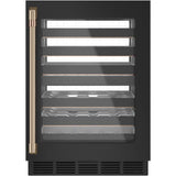 Wine/Beverage Center Handle Kit - Brushed Black