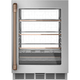 Wine/Beverage Center Handle Kit - Brushed Black