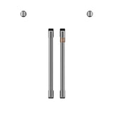2 French-Door Handles; 2 Knobs - Brushed Stainless
