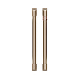 Cafe - 2 French-Door Handles; 2 Knobs - Brushed Bronze