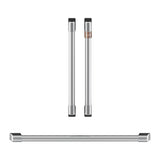 Cafe - 2 French-Door Handles; 1 - 30'' Handle; 4 Knobs - Brushed Stainless