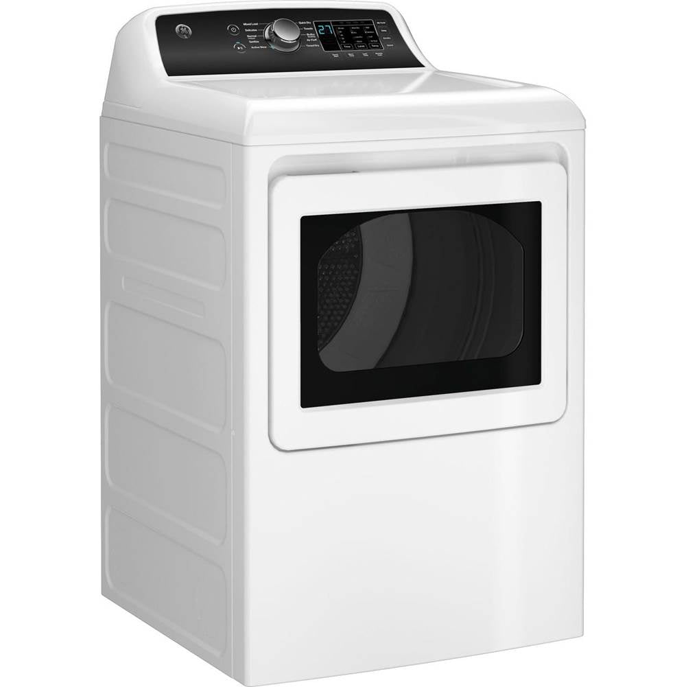 7.4 Cf Elec Tl Matching Dryer, Sensor Dry, Glass Door, Single Knob Electronics, White