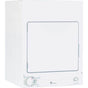 GE Appliances - GE Spacemaker 120V 3.6 cu. ft. Capacity Stationary Electric Dryer - White on White