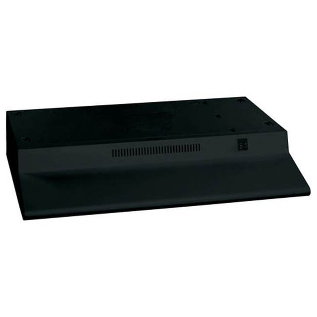 GE Appliances - GE Non-Vented Standard Range Hood - Black on Black