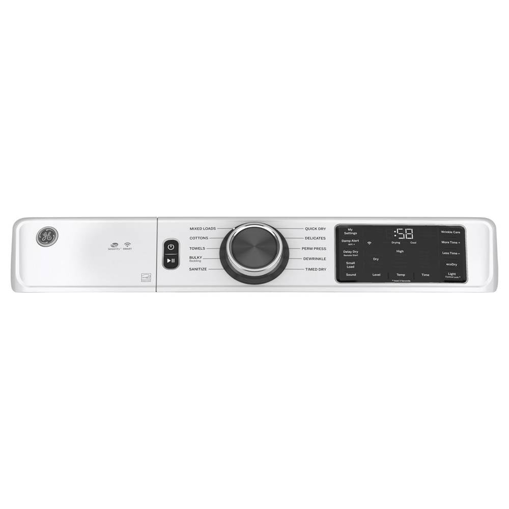 GE Long Vent 7.8 Cu. Ft. Capacity Smart Electric Dryer