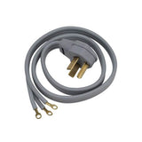 GE Appliances - 4'' 30 AMP 3 Wire Dryer Cord