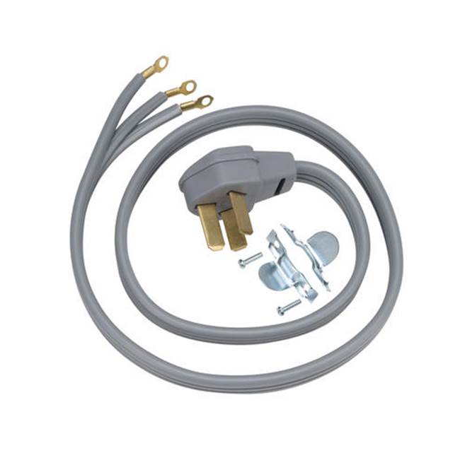 GE Appliances - GE Range Power Cord Accessory (3 Prong, 4 Ft.)