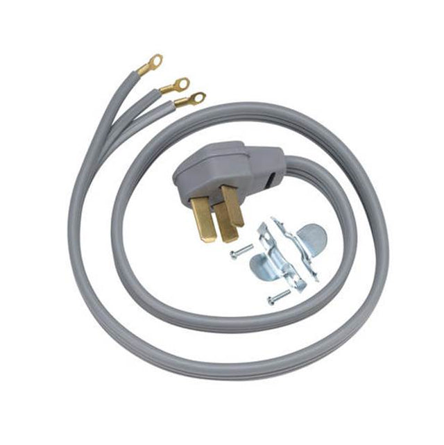 GE Appliances - GE Range Power Cord Accessory (3 Prong, 4 Ft.)