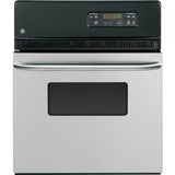 GE Appliances - GE 24'' Electric Single Standard Clean Wall Oven - Stainless Steel