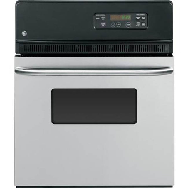 GE Appliances - GE 24'' Electric Single Standard Clean Wall Oven - Stainless Steel