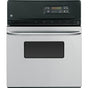 GE Appliances - GE 24'' Electric Single Standard Clean Wall Oven - Stainless Steel