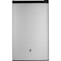GE Appliances - GE Compact Refrigerator - CleanSteel