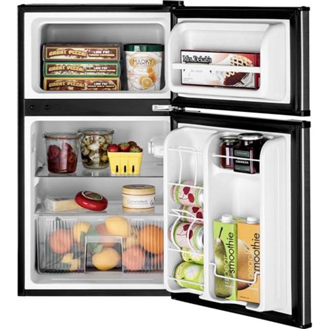 GE Double-Door Compact Refrigerator