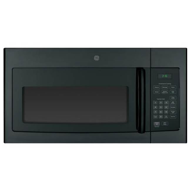 GE Appliances - GE 1.6 Cu. Ft. Over-the-Range Microwave Oven - Black