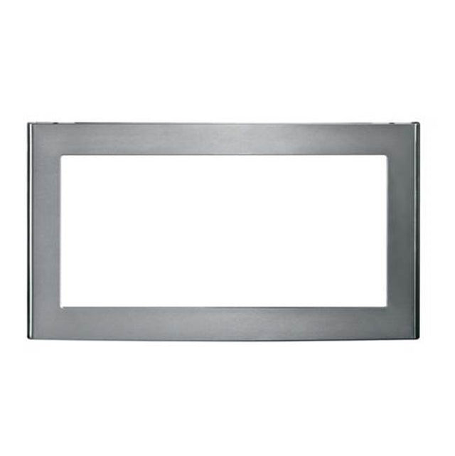 GE Appliances - Optional 30'' Built-In Trim Kit - Stainless Steel