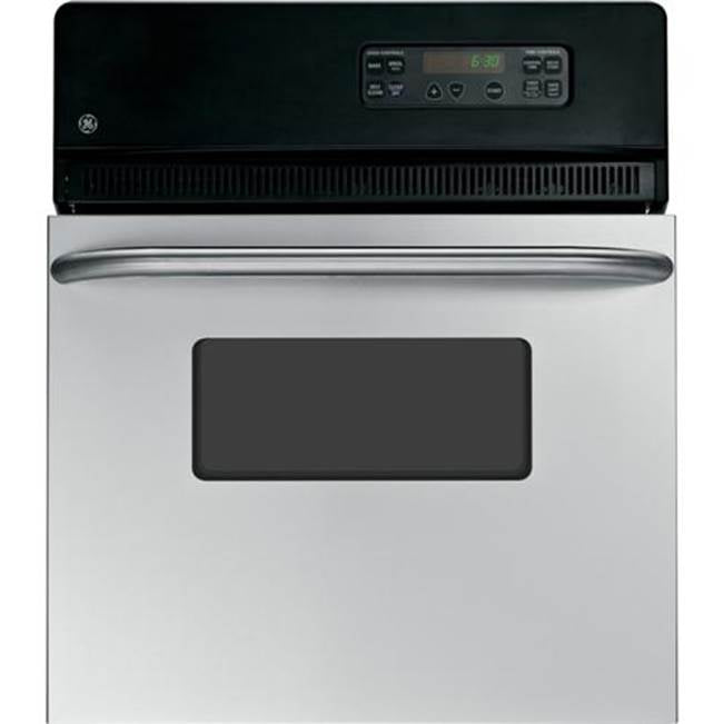 GE Appliances - GE 24'' Electric Single Self-Cleaning Wall Oven - Stainless Steel