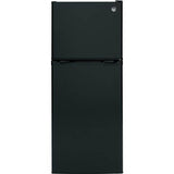 GE Appliances - GE ENERGY STAR 11.6 cu. ft. Top-Freezer Refrigerator - Black
