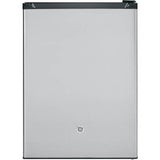 GE Appliances - GE Compact Refrigerator - Stainless Steel