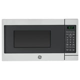 GE Appliances - GE 0.7 Cu. Ft. Capacity Countertop Microwave Oven - Stainless Steel