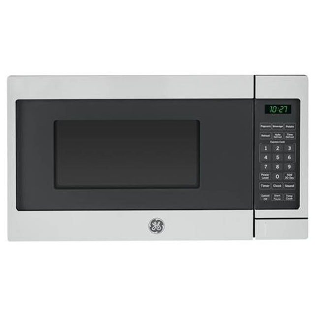 GE Appliances - GE 0.7 Cu. Ft. Capacity Countertop Microwave Oven - Stainless Steel