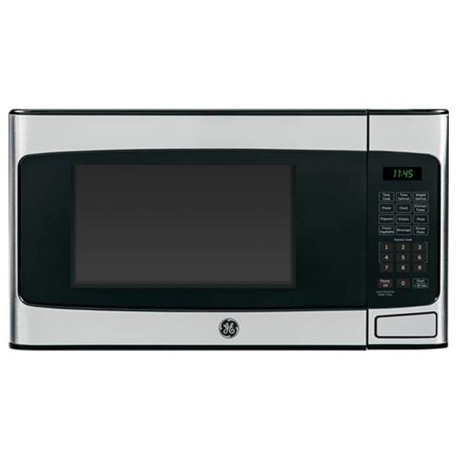 GE Appliances - GE 1.1 Cu. Ft. Capacity Countertop Microwave Oven - Stainless Steel