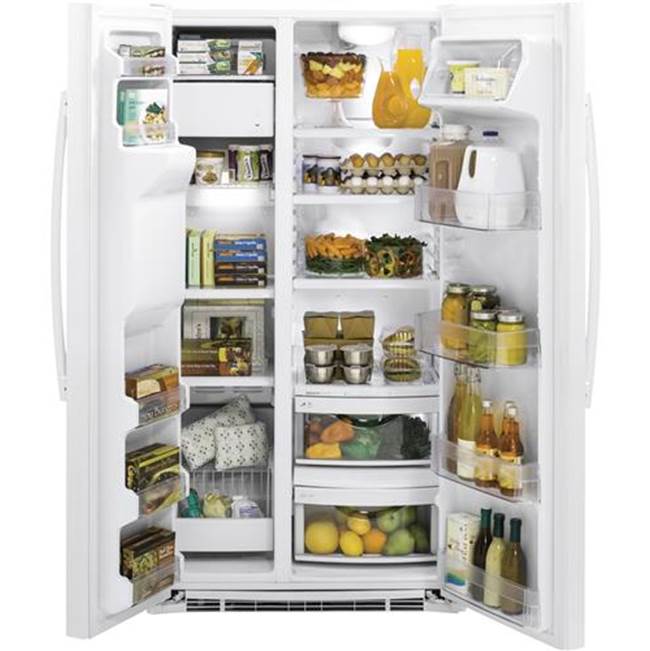 GE 21.9 Cu. Ft. Counter-Depth Side-By-Side Refrigerator