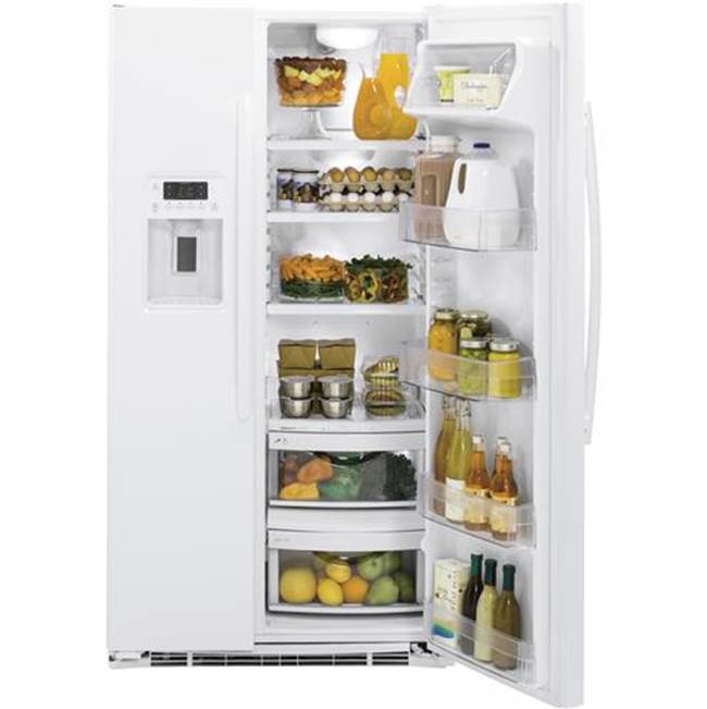 GE 21.9 Cu. Ft. Counter-Depth Side-By-Side Refrigerator