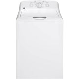 GE Appliances - GE 3.8 Cu. Ft. Capacity Stainless Steel Basket - White
