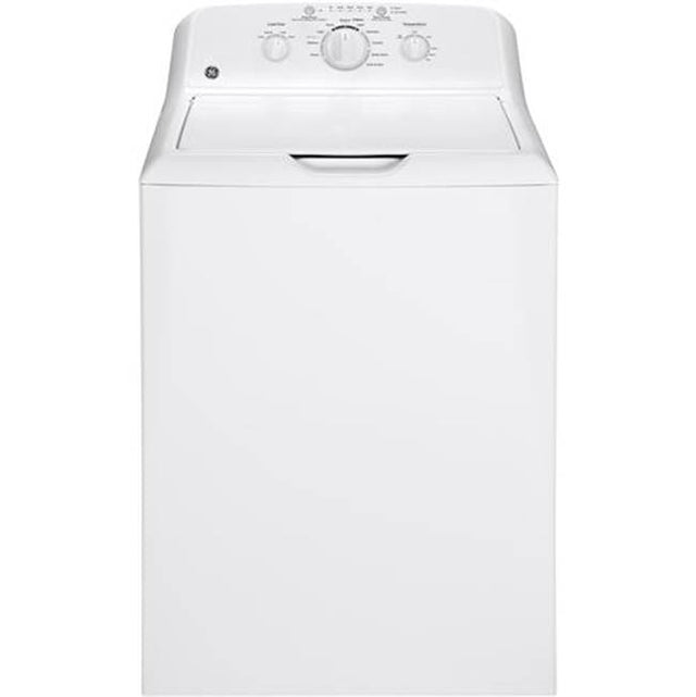 GE Appliances - GE 3.8 Cu. Ft. Capacity Stainless Steel Basket - White