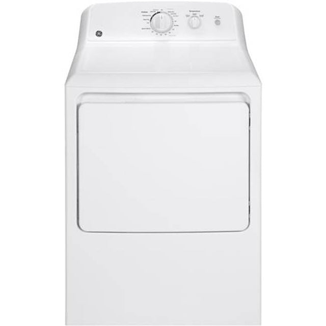 GE Appliances - GE 6.2 Cu. Ft. Capacity Aluminized Alloy Drum Electric Dryer - White