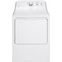 GE Appliances - GE 7.2 cu. ft. Capacity aluminized alloy drum Gas Dryer - White