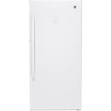 GE Appliances - GE 14.1 Cu. Ft. Frost-Free Upright Freezer - White