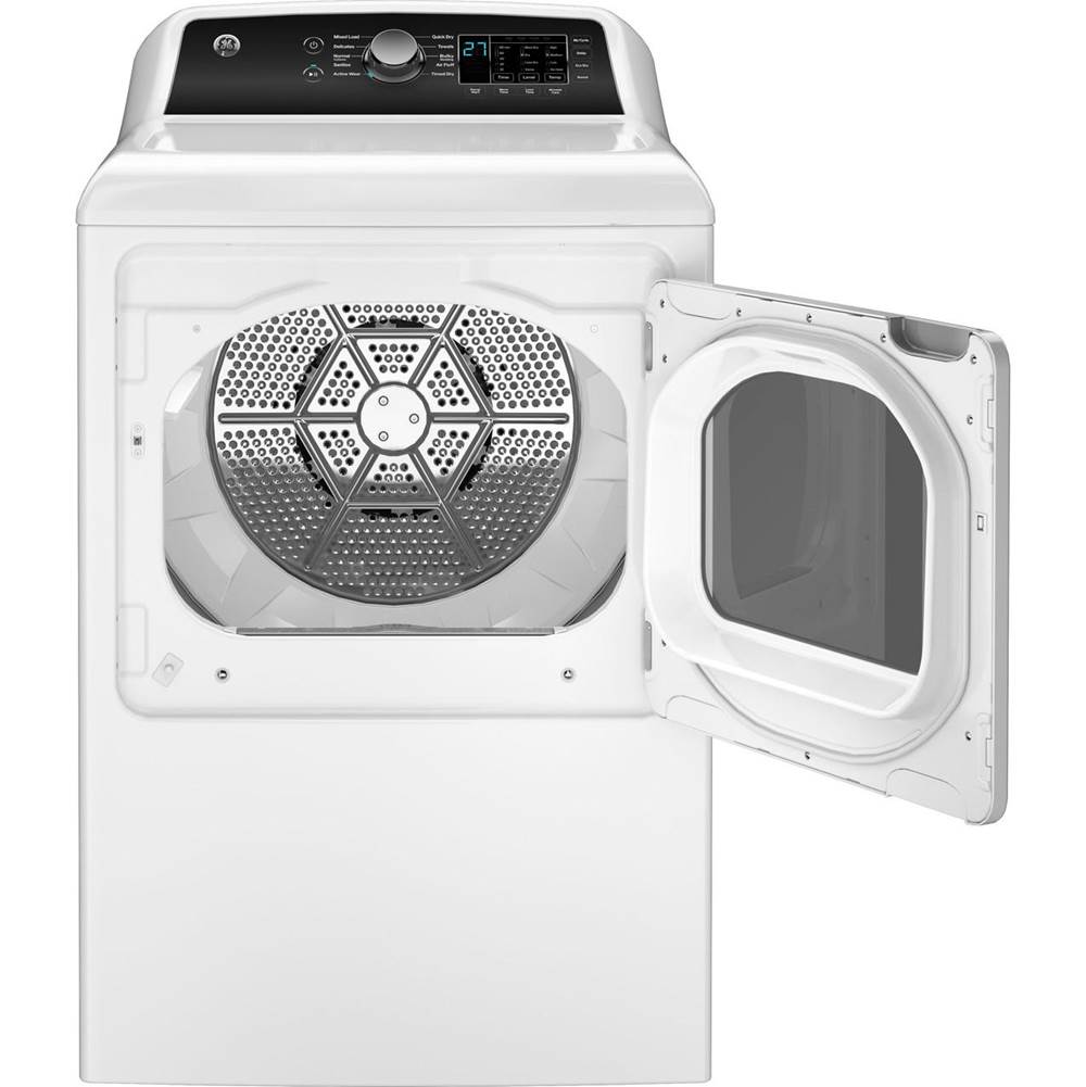 7.4 Cf Elec Tl Matching Dryer, Sensor Dry, Glass Door, Single Knob Electronics, White