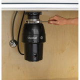GE 1/3 Hp Continuous Feed GarbaGE  Disposer Non-Corded