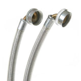 Washing Machine Universal 6''E stainless steel hoses with 90Degrees Elbow '''' 2 hose package