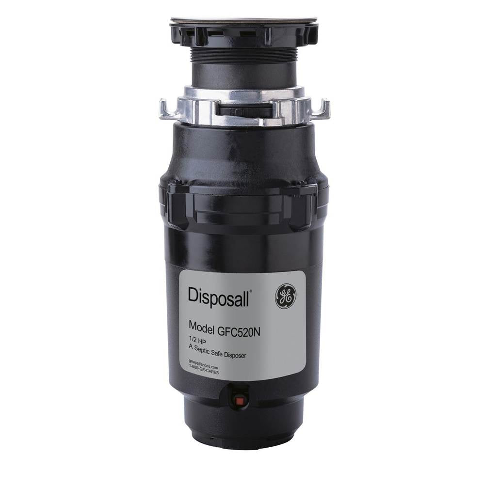 GE Appliances - GE 1/2 Hp Continuous Feed GarbaGE  Disposer - Non-Corded