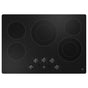 GE Appliances - 30'' Cooktops - Radiant - Black on Black