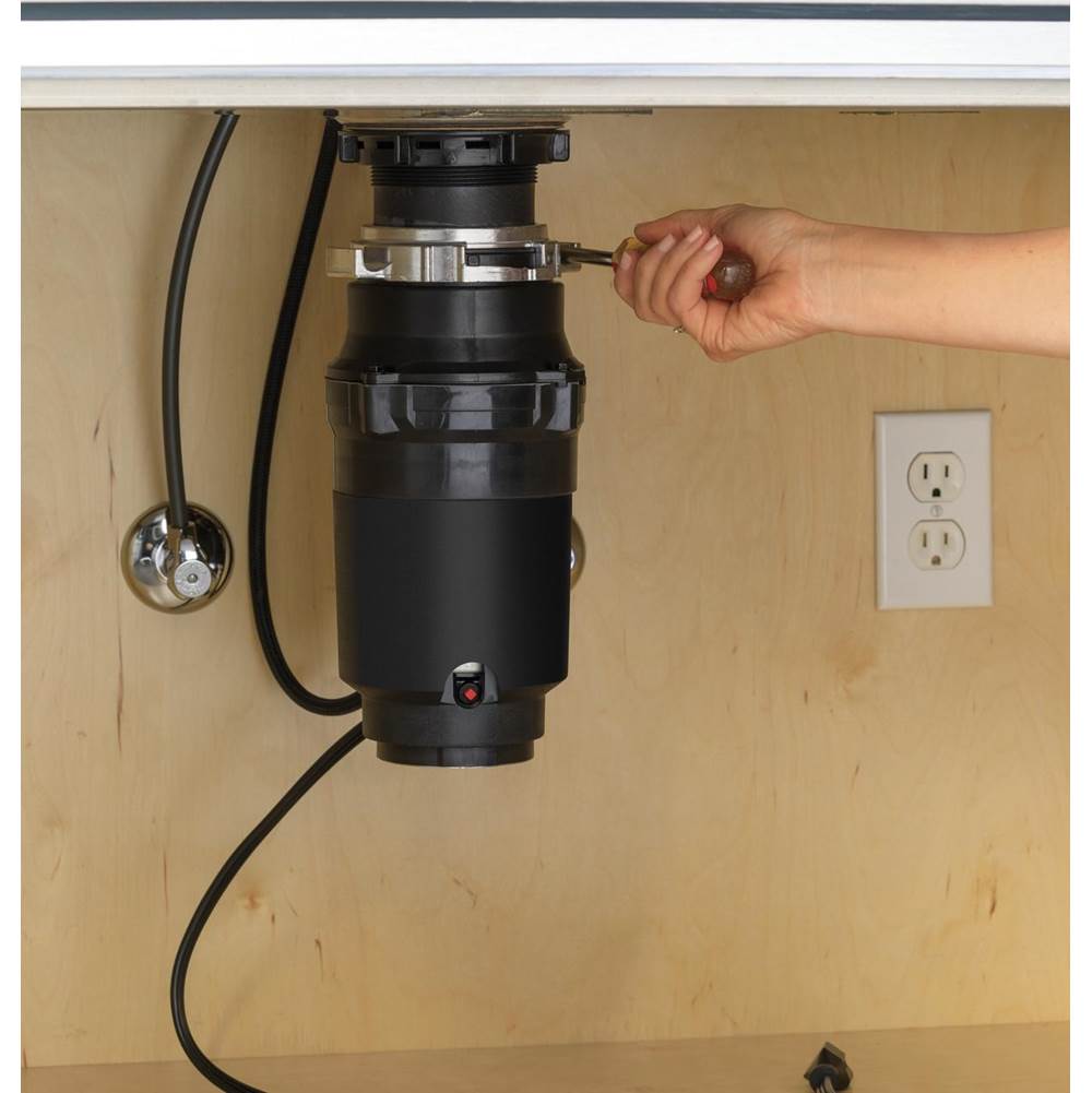 GE 1/3 Hp Continuous Feed GarbaGE  Disposer - Corded