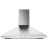 GE Appliances - GE 30'' Wall-Mount Pyramid Chimney Hood - Stainless Steel